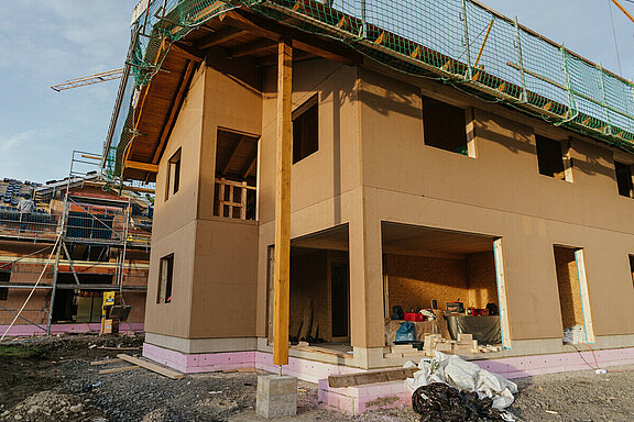 Holzhausbau Ständerbauweise