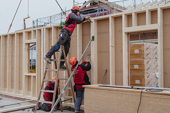 Holzhausbau Ständerbauweise
