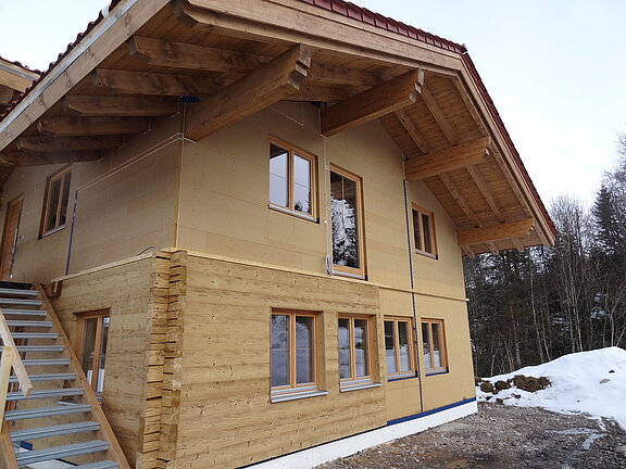 Holzhausbau Ständerbauweise