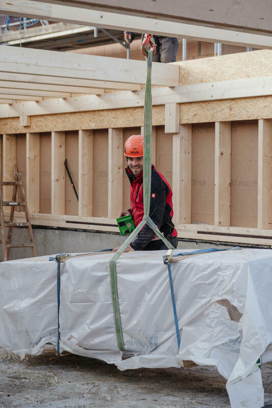 Holzhausbau Ständerbauweise